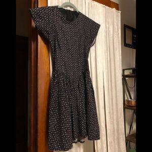 Vintage boho dress w pockets !